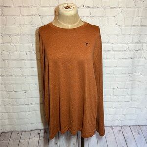 Old Navy Active Rust Long Sleeve Shirt
